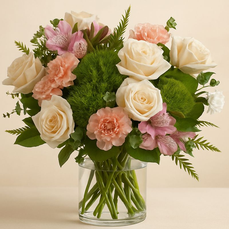 Stained Glass Garden Pot