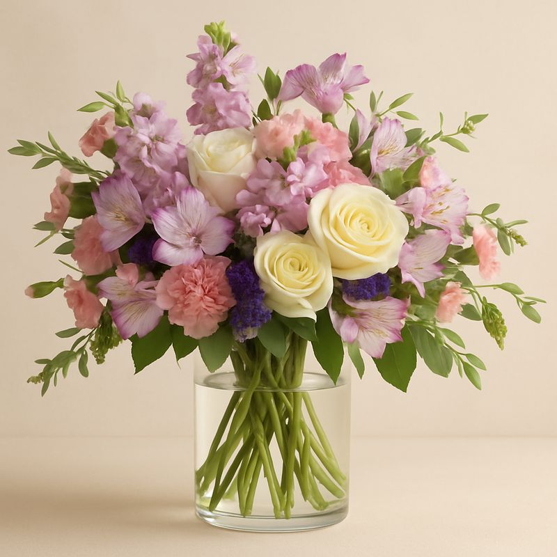 Whispered Pastel Posy