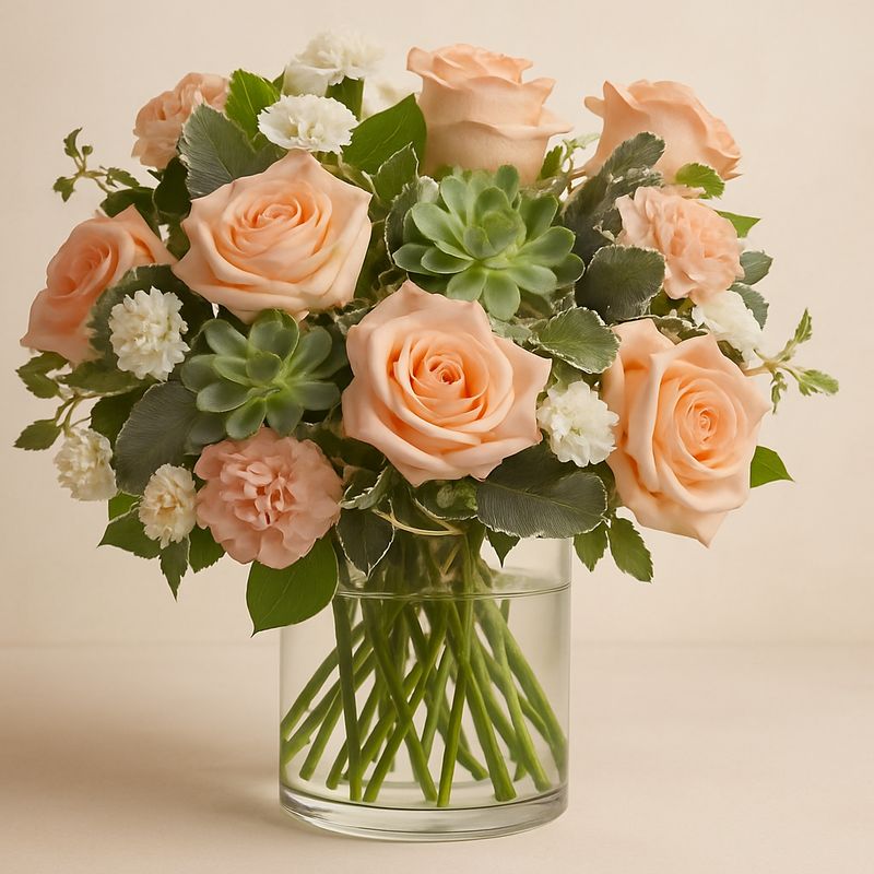 Peach & Succulent Studio