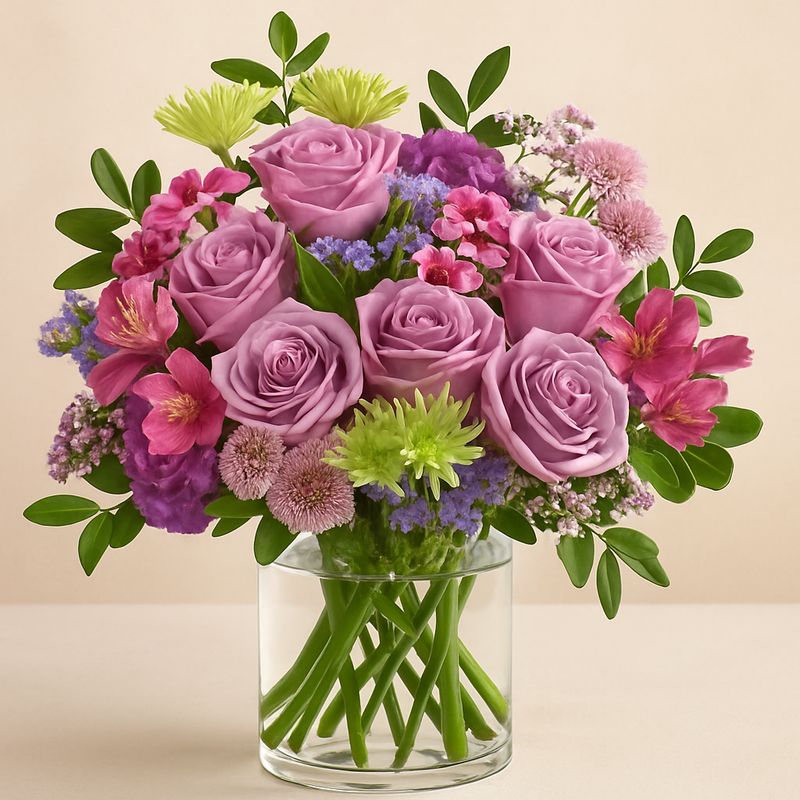 Amethyst Garden Glow