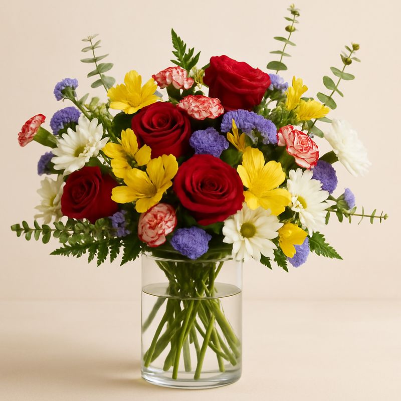 Classic Mustang Floral Ride