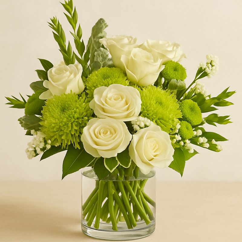 Silver Verdure Arrangement